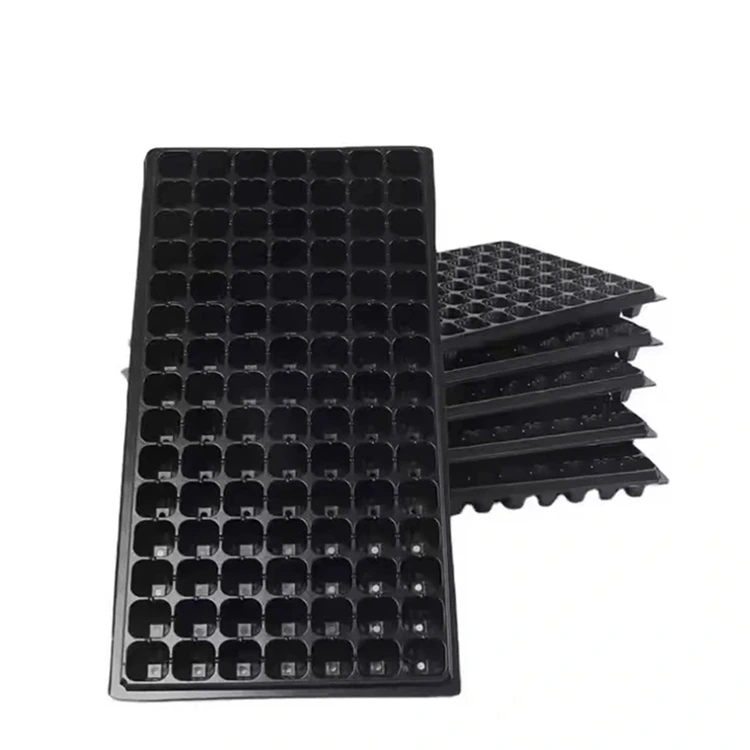 Reusable plastic Plants Fodder Nursery Trays Material